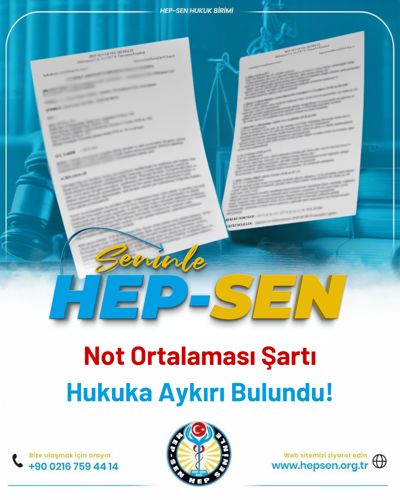 Not Ortalaması Şartı Hukuka Aykırı Bulundu